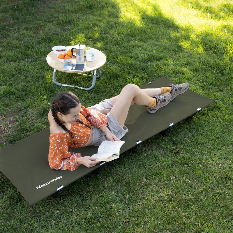 Naturehike skládací postel XJC05 2200g - světle zelená